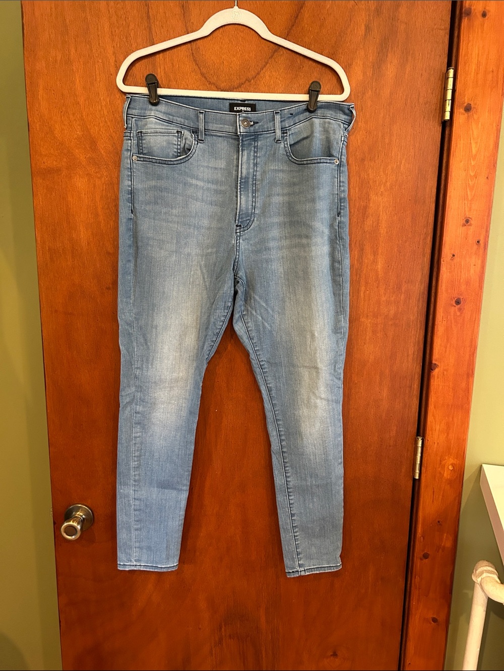 Express high rise skinny jeans size 14R